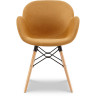 Дизайнерский стул-кресло FL-08WNPS с тканевой обивкой