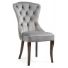 МИЛАНО 1 стул с обивкой тканью велюр, цвет серый