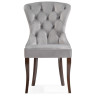 МИЛАНО 1 стул с обивкой тканью велюр, цвет серый