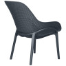 Стул-кресло Набор 4 шт Кресло DOBRIN LONZO, антрацит (GR-12) с УФ-защитой