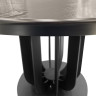 CAPRI.WOOD-120 стол обеденный со шпонированной столешницей, D120 см