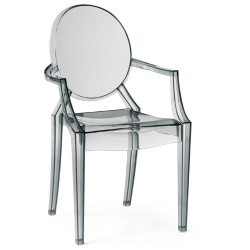 Пластиковый стул Luis gray