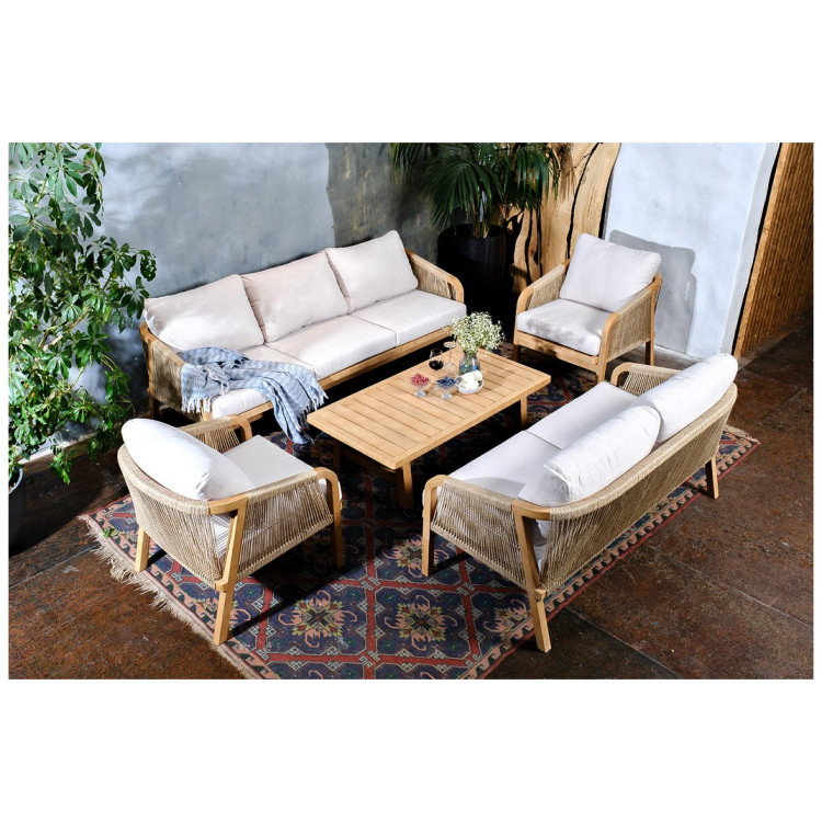 RIMINI Диванная группа из акации RIMINI XL  Joygarden