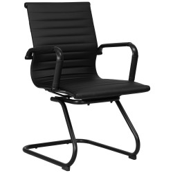 Офисное кресло для посетителей DOBRIN CODY BLACK, чёрный Конференц-кресло