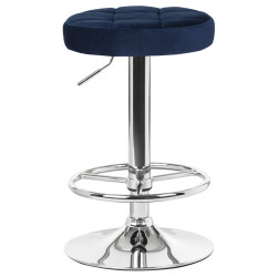 Барные стулья дешёвые. DOBRIN BRUNO синий Табурет барный
