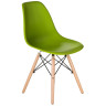 Стулья Стул обеденный DOBRIN DSW, ножки светлый бук, цвет салатовый (G-08)