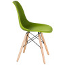 Стулья Стул обеденный DOBRIN DSW, ножки светлый бук, цвет салатовый (G-08)