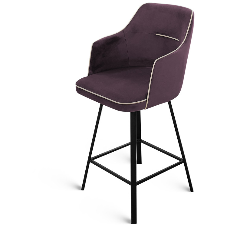 Барный стул ФАЕТОН на металлическом каркасе с разными вариантами обивки