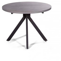 Ламинированные столы со столешницей круглой формы. CORFU обеденный стол с ламинированной столешницей