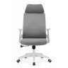 Офисные кресла Flok gray / white