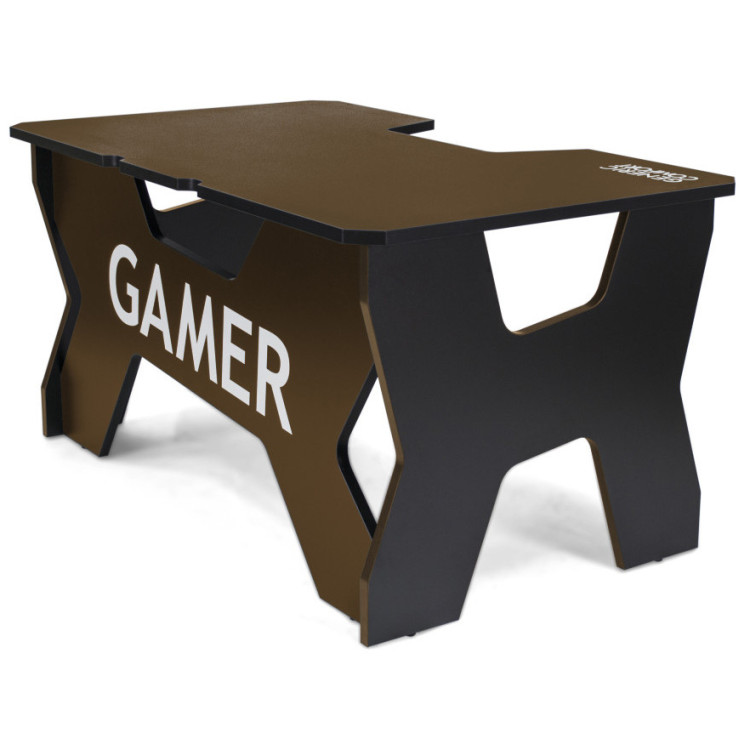 Игровой компьютерный стол GENERIC COMFORT GAMER2 коричневый / черный