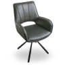 BARI FSC2308 поворотный стул с обивкой экокожей