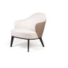 Лаунж-кресла LESLIE LESLIE кресло для отдыха с комбинированной обивкой