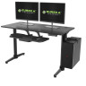 Игровые столы Стол для для компьютера c электрической регулировкой по высоте Eureka EHD-I1, чёрный