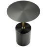 Столы Кофейный столик Solid диам.40см x 58см, чёрный, металл