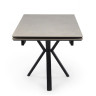 Керамические столы Старлайт 120(180)х80 carmen light grey / черный