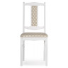 Стулья Киприан белый / бежевый