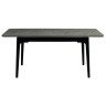 Керамические столы DT309 Стол раскладной Cardo grey, 140-180/80*76, керамич. столешница, основ. дерево черный Керамические столы DT309 Стол раскладной Cardo grey, 140-180/80*76, керамич. столешница, основ. дерево черный