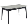 Керамические столы DT309 Стол раскладной Cardo grey, 140-180/80*76, керамич. столешница, основ. дерево черный Керамические столы DT309 Стол раскладной Cardo grey, 140-180/80*76, керамич. столешница, основ. дерево черный