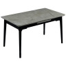 Керамические столы DT309 Стол раскладной Cardo grey, 140-180/80*76, керамич. столешница, основ. дерево черный Керамические столы DT309 Стол раскладной Cardo grey, 140-180/80*76, керамич. столешница, основ. дерево черный
