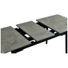 Керамические столы DT309 Стол раскладной Cardo grey, 140-180/80*76, керамич. столешница, основ. дерево черный Керамические столы DT309 Стол раскладной Cardo grey, 140-180/80*76, керамич. столешница, основ. дерево черный