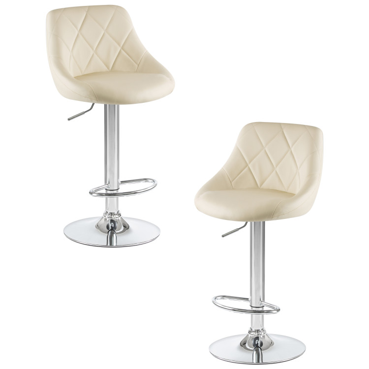 Барные стулья Набор 2 шт Стул барный DOBRIN LOGAN, кремовый