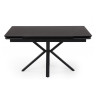 Керамические столы Старлайт 120 (180) х 80 shakespeare black / черный