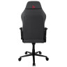 Компьютерное кресло для геймеров AROZZI PRIMO с тканевой обивкой черного цвета с красным логотипом