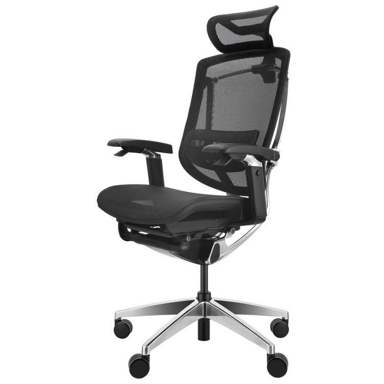 Компьютерные кресла Премиум эргономичное кресло GT Chair Marrit Pro X, черный
