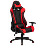 DOBRIN BRIAN игровое кресло с обивкой экокожей, цвет черно-красный