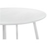 Круглый стол Bianka белого цвета