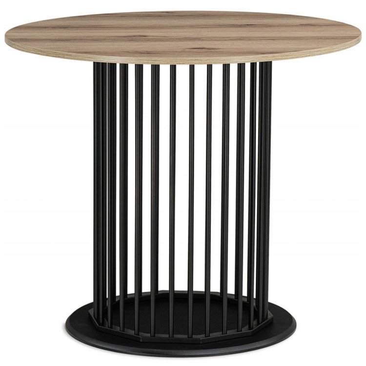 БЕРТУ 90 стол с ламинированной столешницей, цвет дуб делано