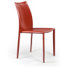 Стулья Стул Rolf, кожа ретро-красный