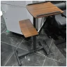 Столы Стол многофункциональный Palma 60x40x62-96см, темное дерево, чёрный