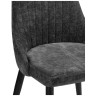 Стулья на металлокаркасе Kora black / dark gray