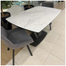 Раздвижной обеденный стол VITO-140 с керамическим покрытием