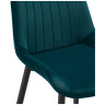 Стулья на металлокаркасе Seda-1 green / gold / black