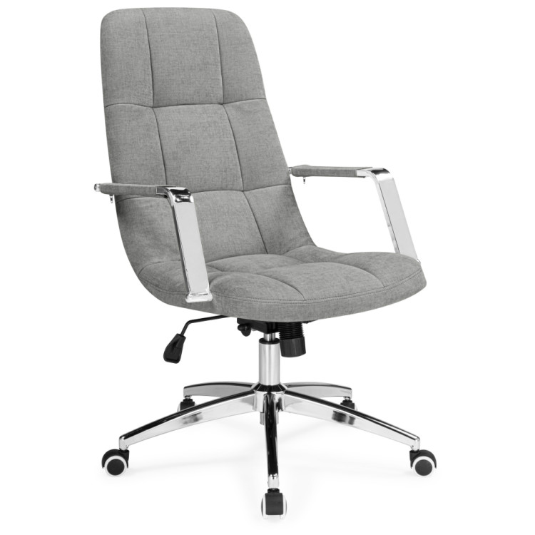 Офисные кресла Cradle шенилл серый