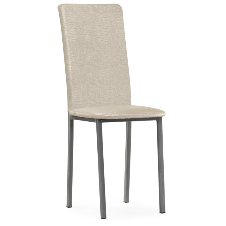 Стулья Bozanak жемчуг / крокодил искусственнвя кожа / светлый мусс