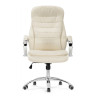 TOMAR компьютерное кресло с обивкой экокожей, цвет кремовый