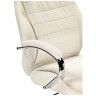 TOMAR компьютерное кресло с обивкой экокожей, цвет кремовый