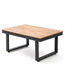 Кофейный стол из алюминия TOPA прямоугольный  Joygarden