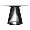 Керамические столы Terni 120 керамика черный мрамор матовый matt black marble solid ceramic / черный