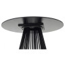 Керамические столы Terni 120 керамика черный мрамор матовый matt black marble solid ceramic / черный