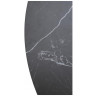 Керамические столы Terni 120 керамика черный мрамор матовый matt black marble solid ceramic / черный
