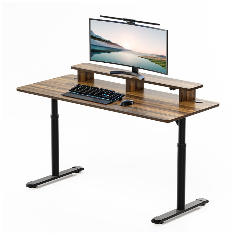 Игровые столы Стол для компьютера с регулировкой высоты EUREKA ERK-IMOD-60RW