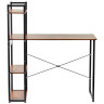 Столы Стол письменный с полками Frame 100x45x110см лофт, чёрный