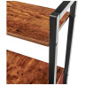 Столы Стол письменный с полками Frame 100x45x110см лофт, чёрный
