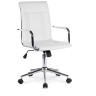Компьютерное кресло HALMAR PORTO 2 с обивкой искусственной кожей, цвет белый