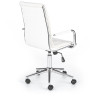 Компьютерное кресло HALMAR PORTO 2 с обивкой искусственной кожей, цвет белый
